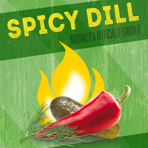Chex Mix Spicy Dill Snack Bag Snack Mix Perspective: back
