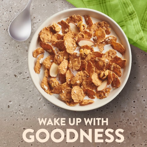 General Mills Nature Valley Honey Almond Cereal Perspective: back