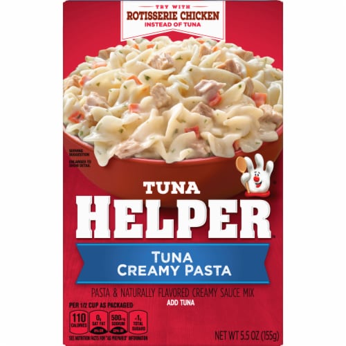 Betty Crocker Tuna Helper Creamy Pasta Perspective: back