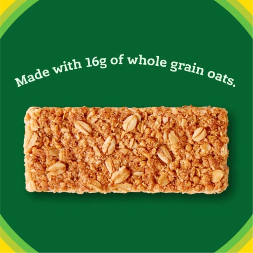 Nature Valley Oats & Honey Crunchy Granola bars Perspective: back