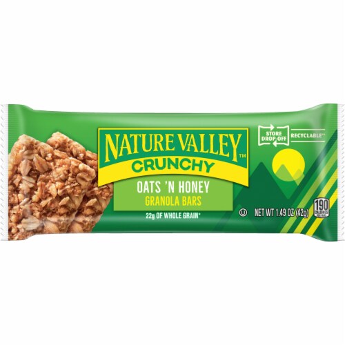 Nature Valley Crunchy Oats N Honey Granola Bar 1 49 Oz Ralphs