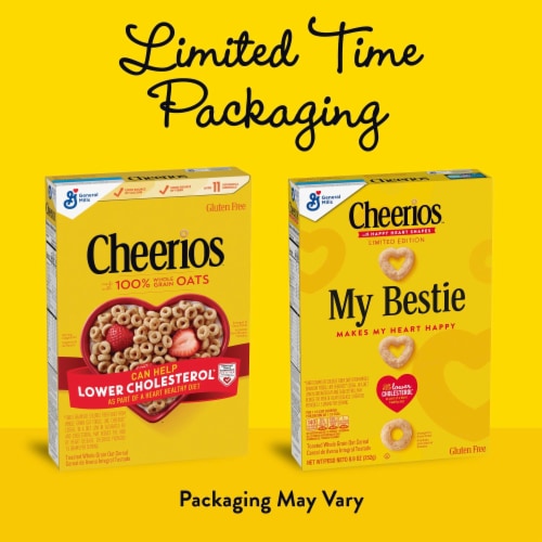 Cheerios Whole Grain Oat Gluten Free Cereal Perspective: back