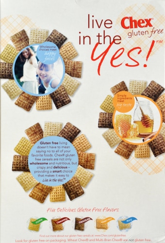 Honey Nut Chex Perspective: back