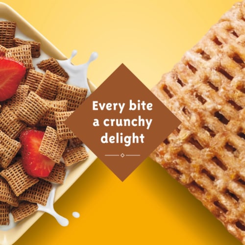 General Mills Wheat Chex Cereal Perspective: back