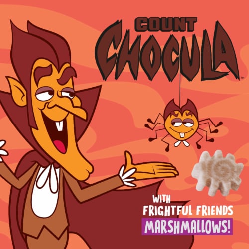 General MIlls Count Chocula Cereal Perspective: back