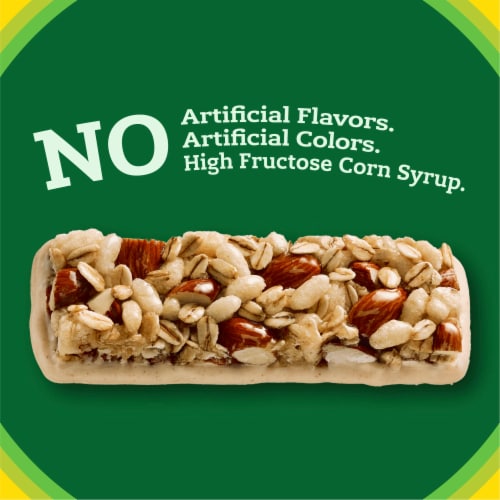 Nature Valley Almond Sweet and Salty Nut Granola Bars Perspective: back