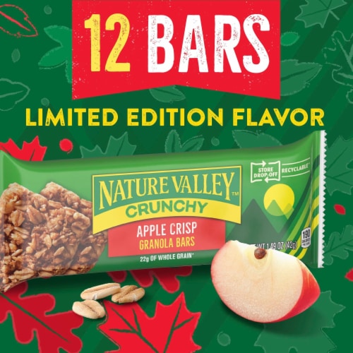 Pick N Save Nature Valley Apple Crisp Granola Bars 6 Ct 1 5 Oz