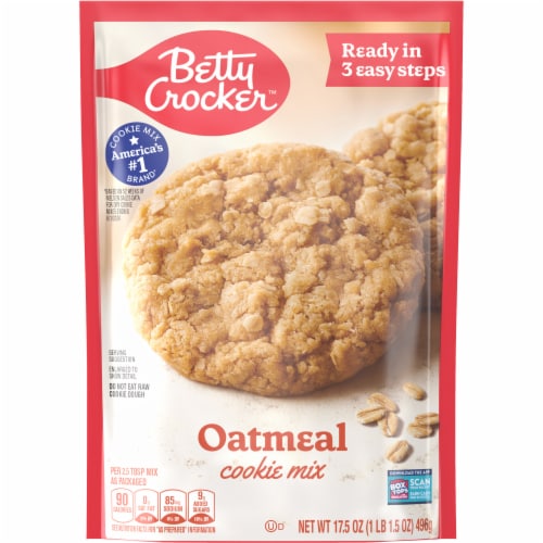Betty Crocker™ Oatmeal Cookie Mix Perspective: back