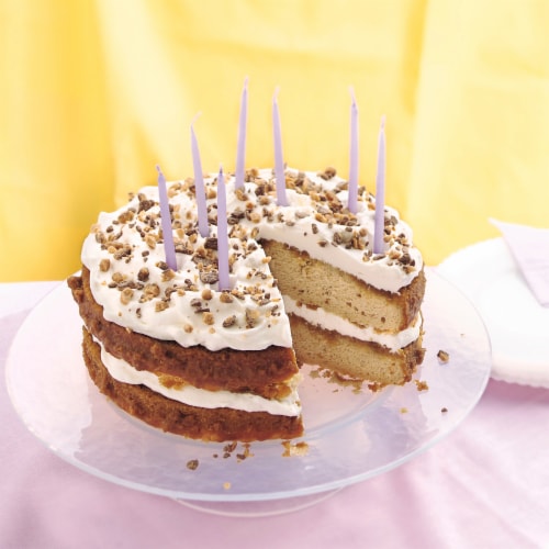 Betty Crocker™ Delights Super Moist™ Butter Pecan Cake Mix Perspective: back