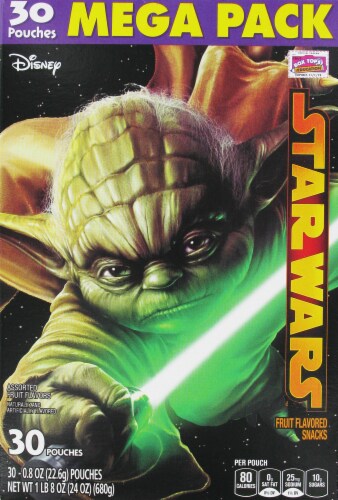 Star Wars Fruit Snacks Mega Pack Perspective: back