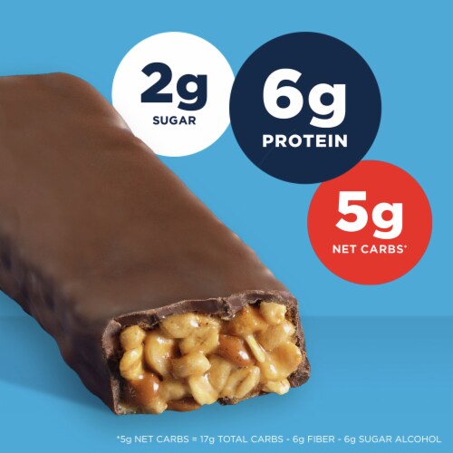Fiber One Chewy Protein Bars Peanut Butter Protein Snacks Perspective: back
