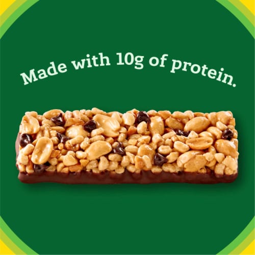 Nature Valley Peanut Butter Dark Chocolate Chewy Granola bars Perspective: back