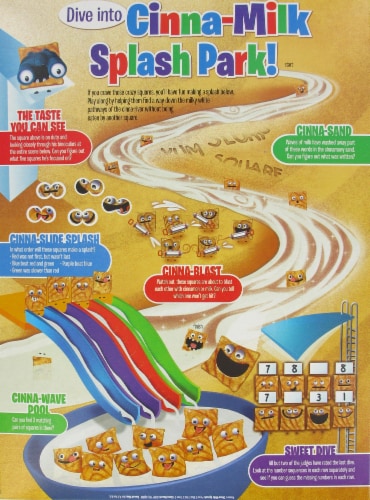 General Mills Cinnamon Toast Crunch Perspective: back