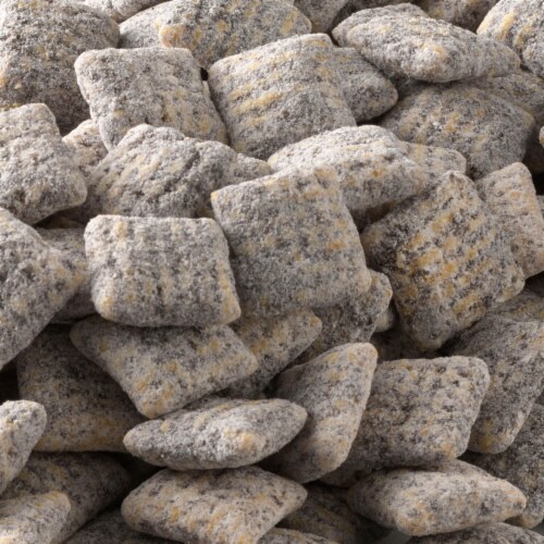 Chex Mix Cookies and Cream Muddy Buddies Individual Snack Bag Lunch Box Snack Perspective: back