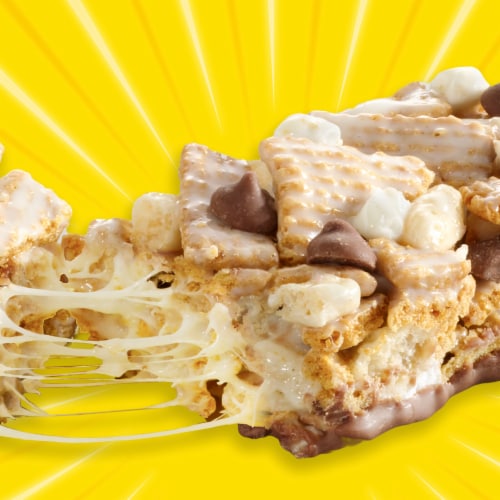 Golden Grahams S'mores Treat Bars Perspective: back