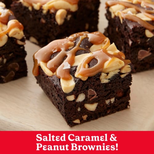 Betty Crocker™ Delights Salted Caramel Brownie Mix Perspective: back