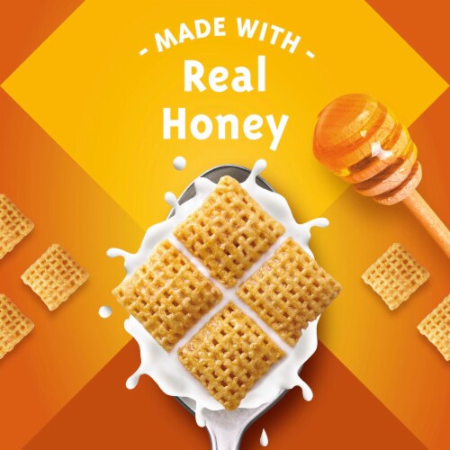 General Mills Honey Nut Chex Cereal Perspective: back