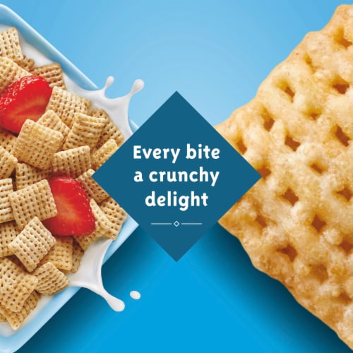 Rice Chex Made with Whole Grain Gluten Free Breakfast Cereal Perspective: back