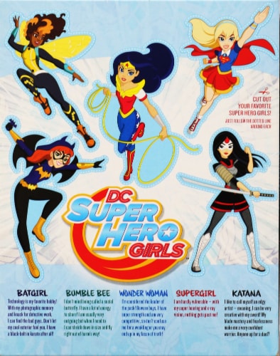 Betty Crocker DC Super Hero Girls Fruit Snacks Perspective: back