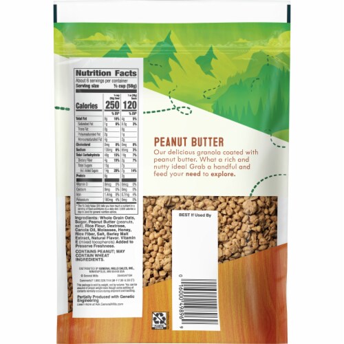 Nature Valley® Creamy & Crunchy Peanut Butter Granola Perspective: back