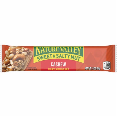 Nature Valley™ Cashew Sweet & Salty Nut Granola Bars Perspective: back