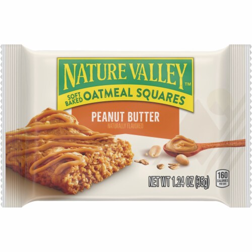 Nature Valley™ Peanut Butter Soft Baked Oatmeal Squares Perspective: back