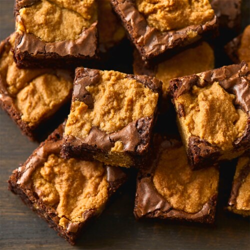 Betty Crocker™ Delights Peanut Butter Cookie Brownie Bar Mix Perspective: back