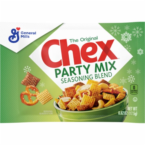 The Original Chex Party Mix Seasoning Blend Packet Perspective: back