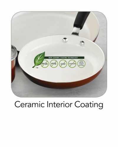 Tramontina Cookware Set - Copper Perspective: back
