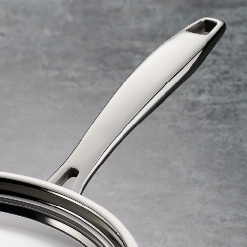 Tramontina Covered Saucepan Perspective: back