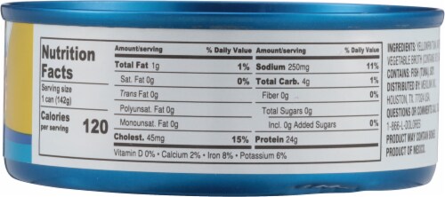 Dolores® Yellowfin Tuna In Water Perspective: back