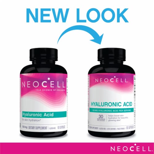 NeoCell Hyaluronic Acid Capsules Perspective: back