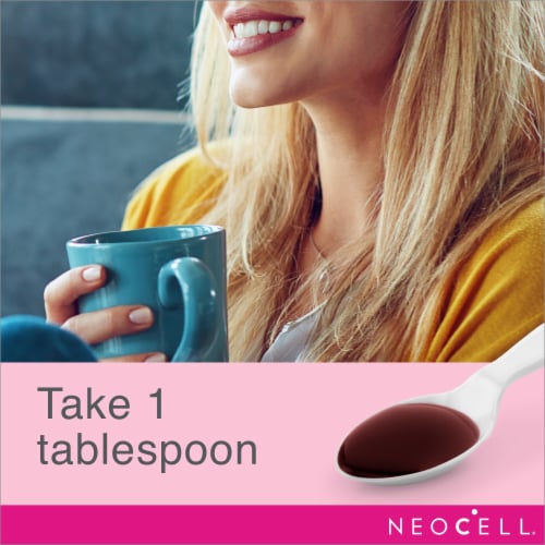NeoCell Hyaluronic Acid with Vitamin C Berry Liquid Perspective: back