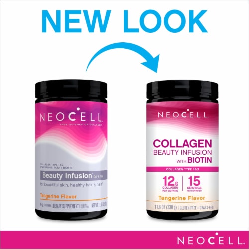 NeoCell™ Beauty Infusion Tangerine Twist Dietary Supplement Drink Mix Perspective: back