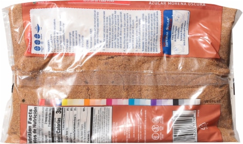 Dixie Crystals® Pure Cane Dark Brown Sugar Perspective: back