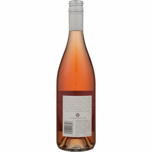 Chalk Hill California Rose Wine Perspective: back