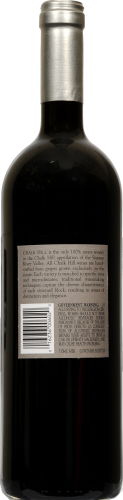 Chalk Hill Winery Merlot Perspective: back