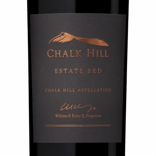 Chalk Hill Estate Red Bordeaux Cabernet California Wine Perspective: back