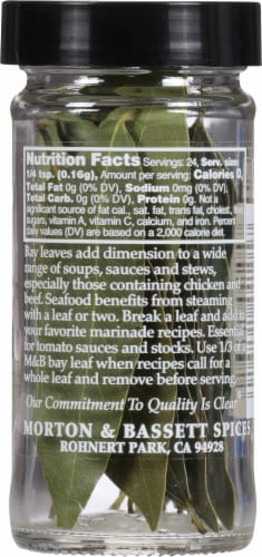 Morton & Bassett® Bay Leaves Perspective: back