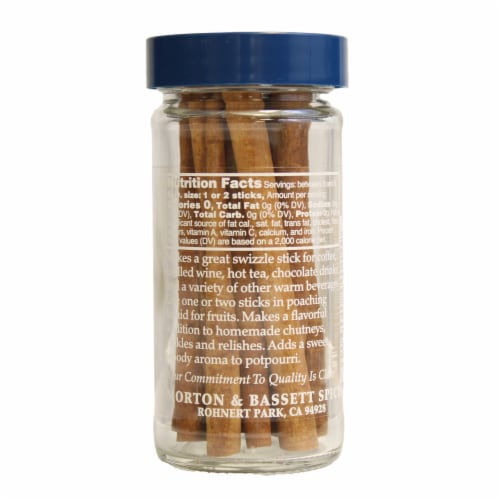 Morton & Bassett® Cinnamon Sticks Perspective: back
