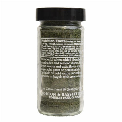 Morton & Bassett® Dill Weed Perspective: back