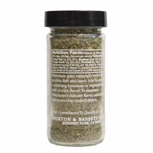 Morton & Bassett® Marjoram Perspective: back