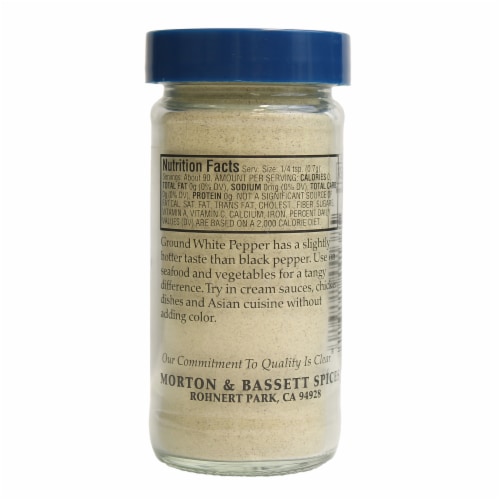 Morton & Bassett® Ground White Pepper Perspective: back