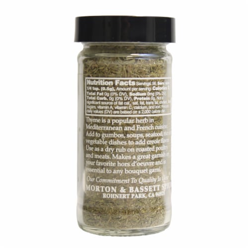 Morton & Bassett® All-Natural Thyme Perspective: back