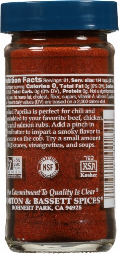 Morton & Bassett® Smoked Paprika Perspective: back