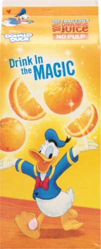 Disney Donald Duck No Pulp 100 Orange Juice 59 fl oz Foods Co