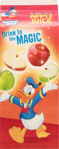 Donald Duck Concentrated Apple Juice Perspective: back