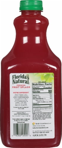 Florida's Natural® Premium Fruit Splash Juice Perspective: back