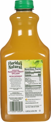 Florida's Natural® Passion Fruit Perspective: back