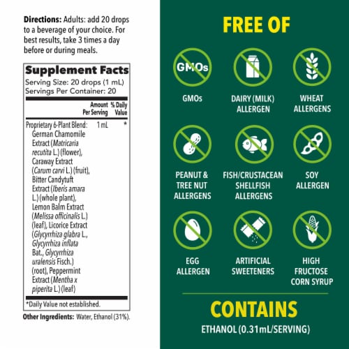 Iberogast™ Digestive Relief Drops Perspective: back